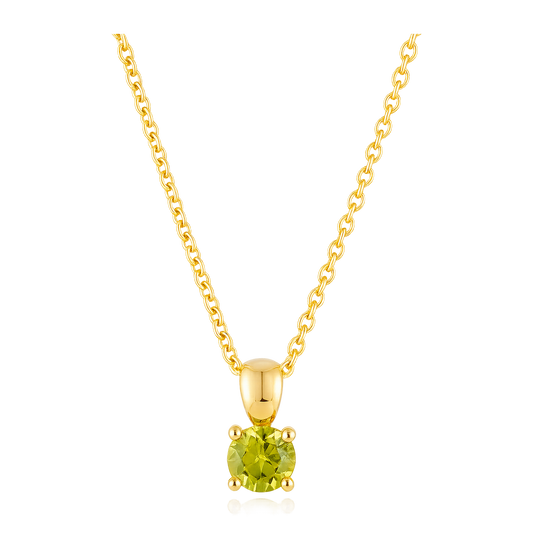 Green Dot Necklace 