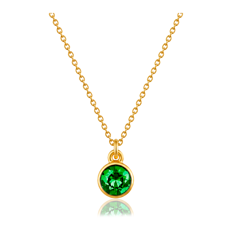 Collana Green Dot Oro