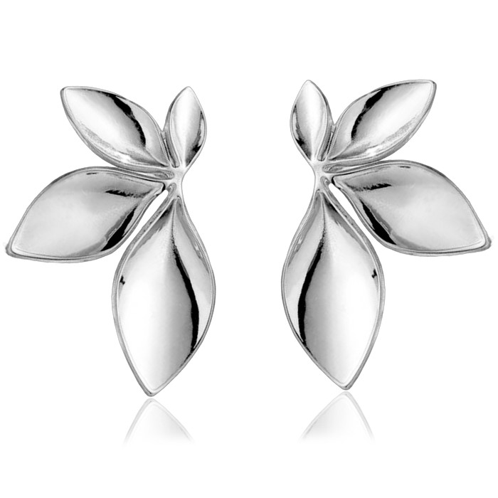 Pendientes Lirio Plata