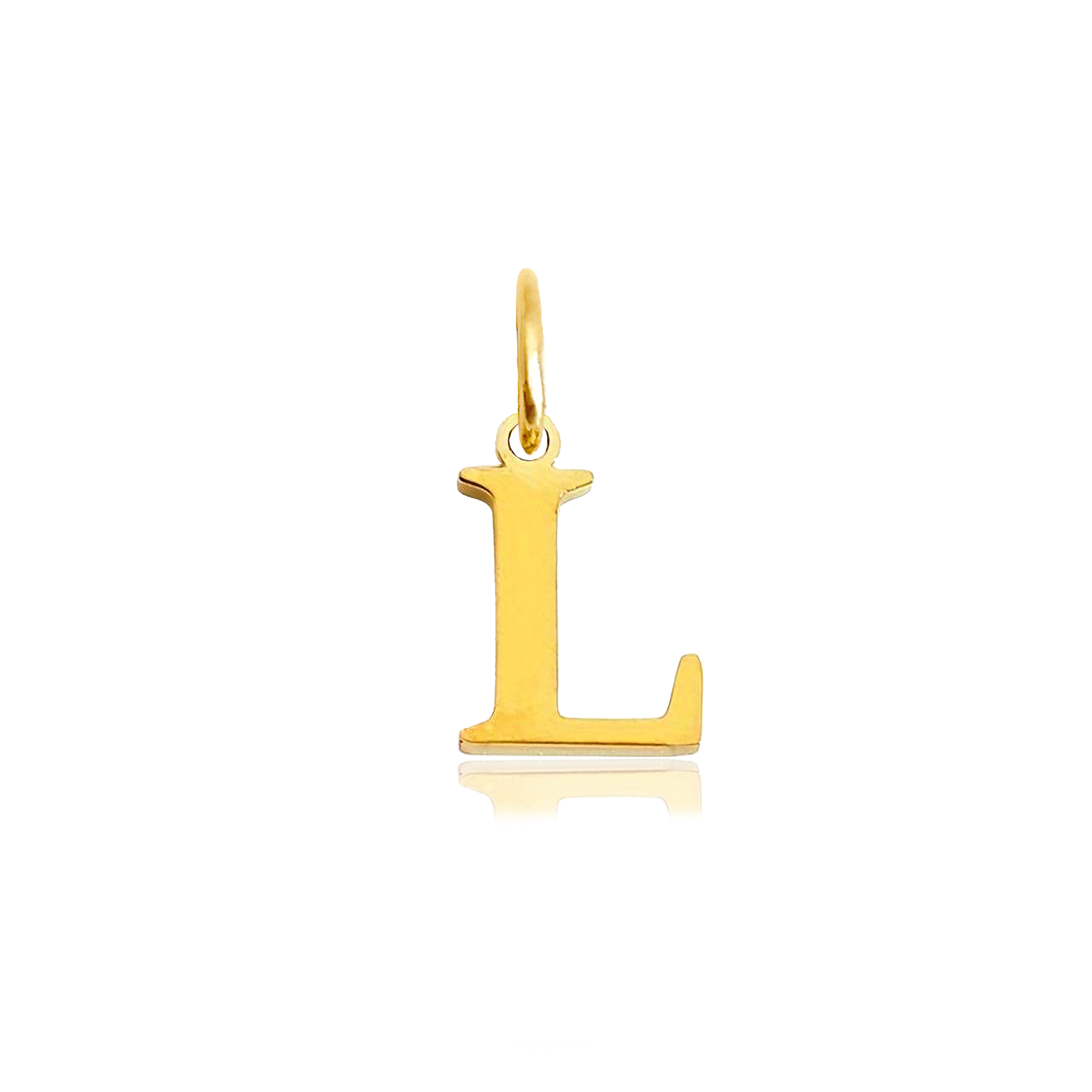 Charm Inicial Elegante Oro