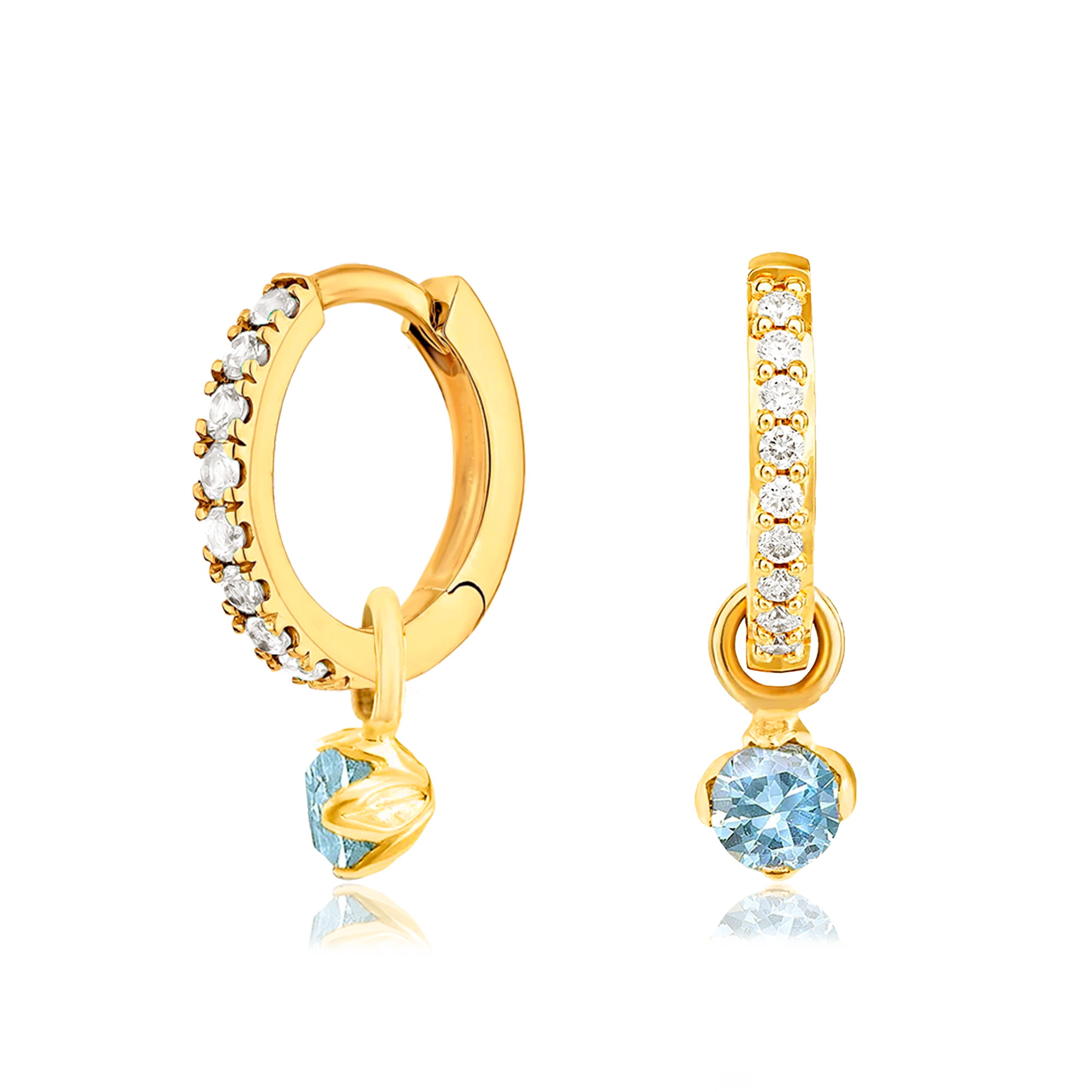 Axelia Gold Earrings