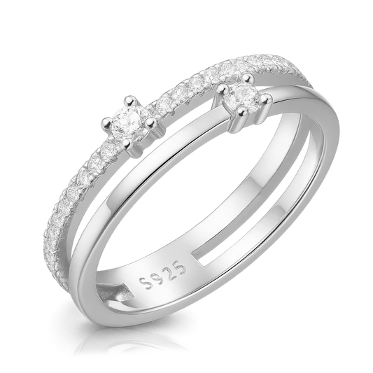 Jimena silver ring