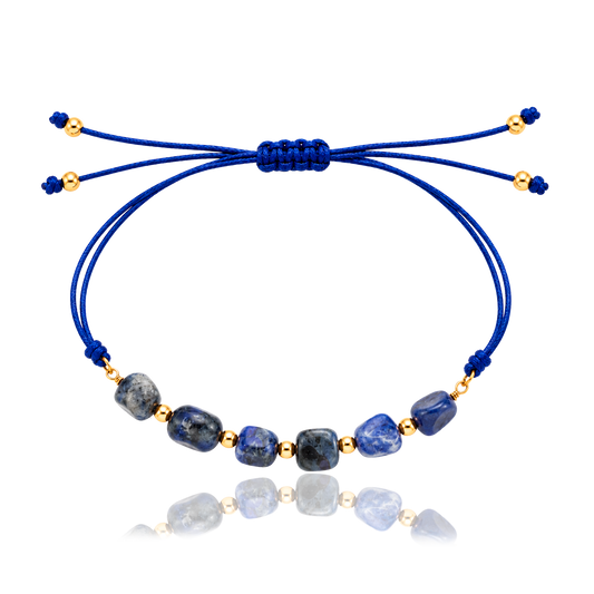 Bracciale 7 Nodi Lilla Iniziale Luminosa