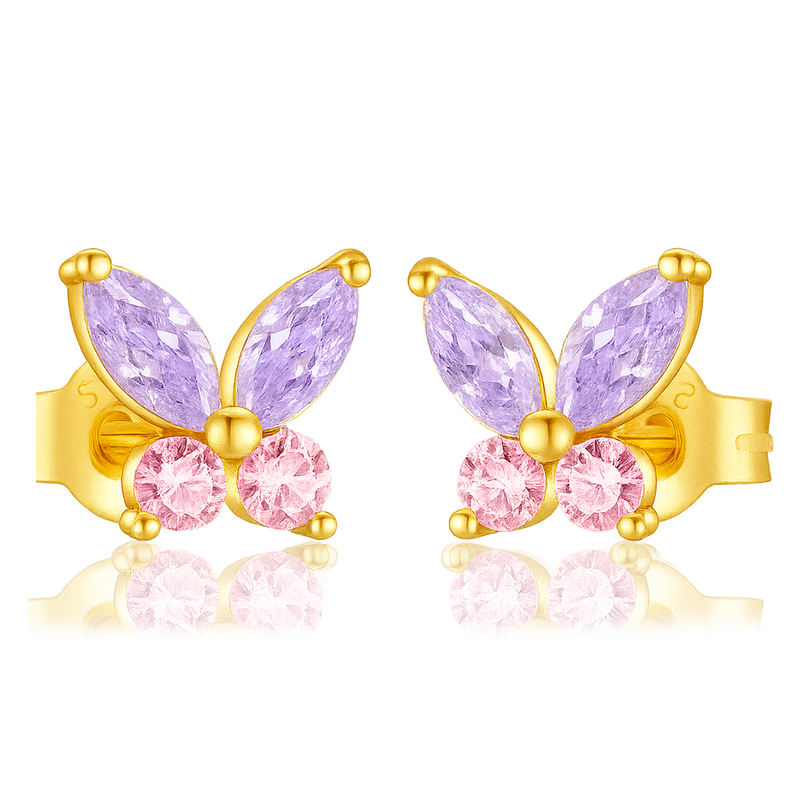 Stary Gold Earrings