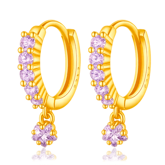 Aros Destiny Lila Oro