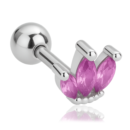 Lilac Tulip Earring