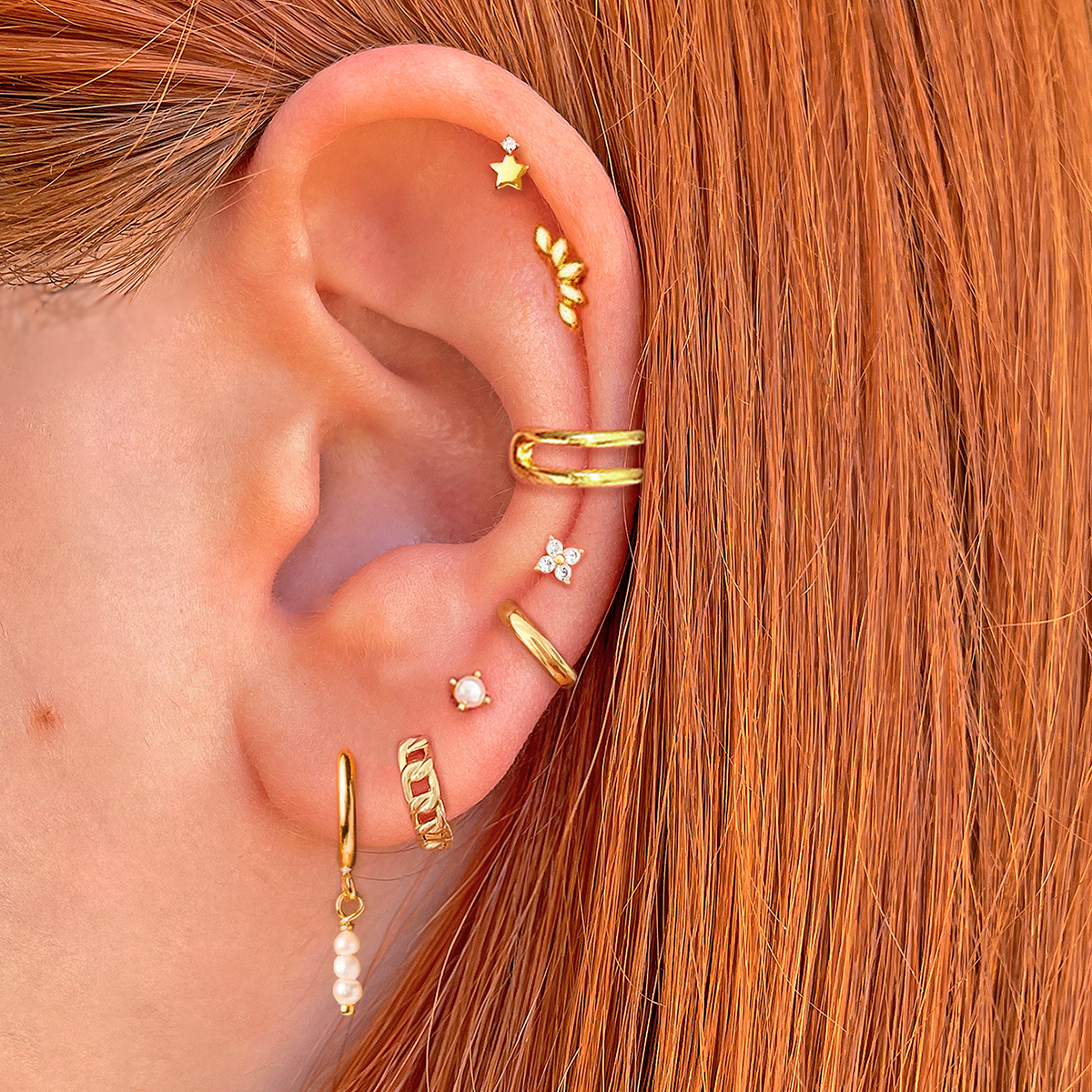 Gold Venice Earrings