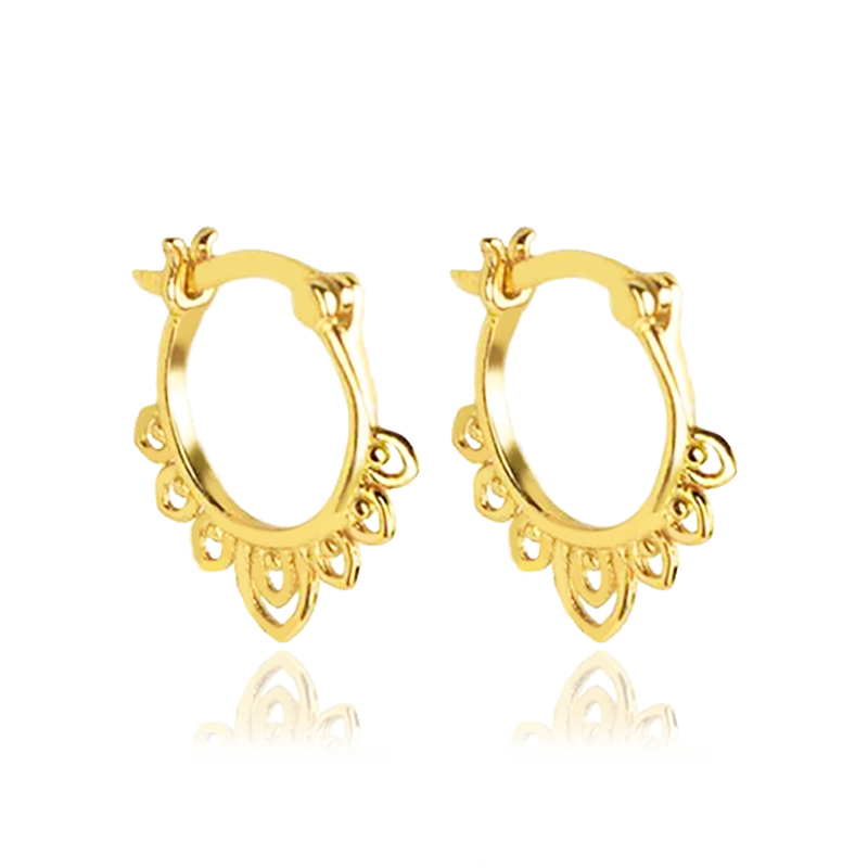 Axelia Gold Earrings