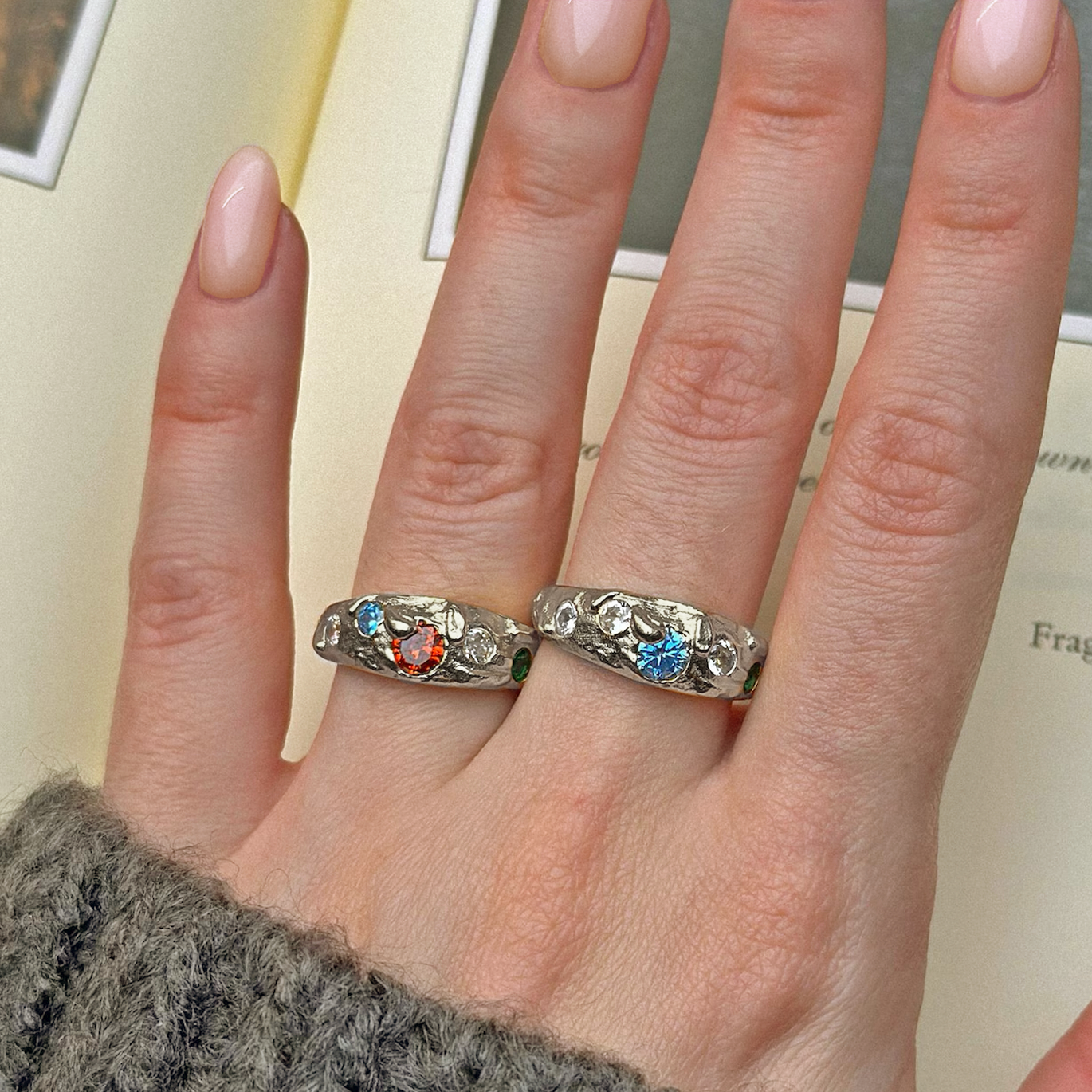 Anillo Veyra Red Plata