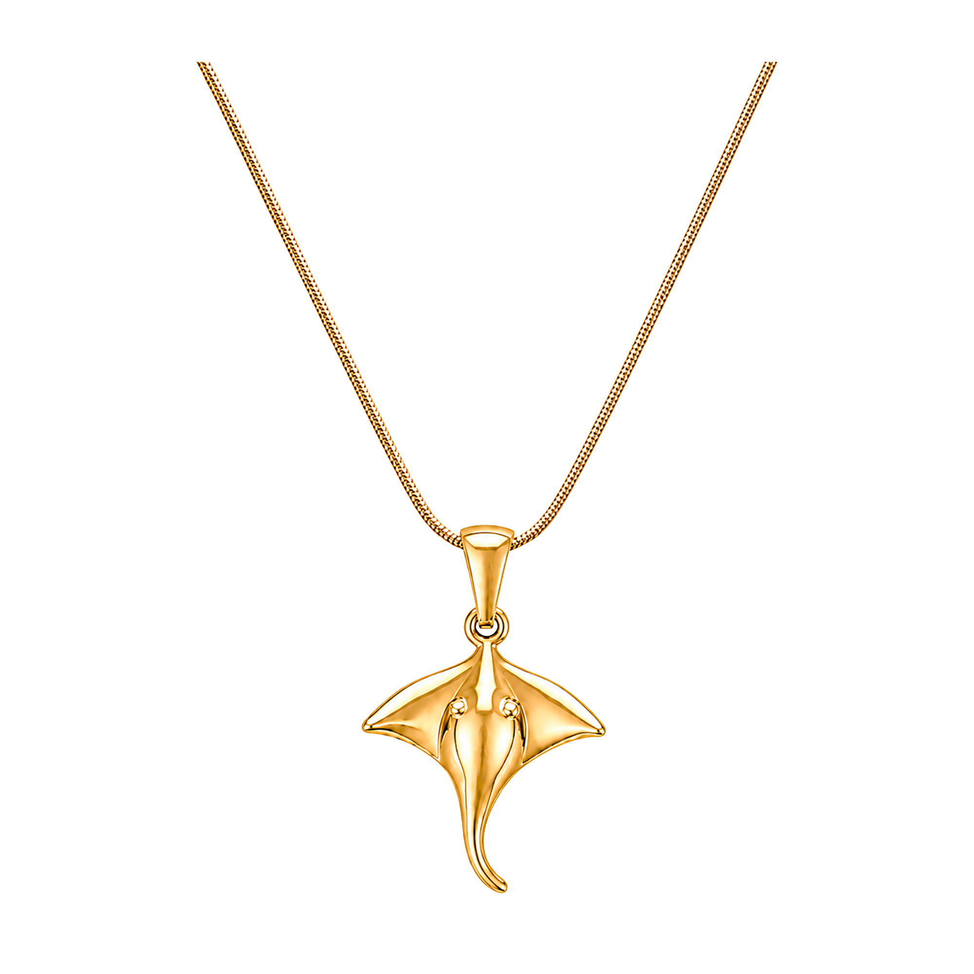 Gold Sun Necklace