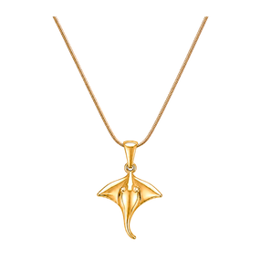 Collar Manta Raya Oro