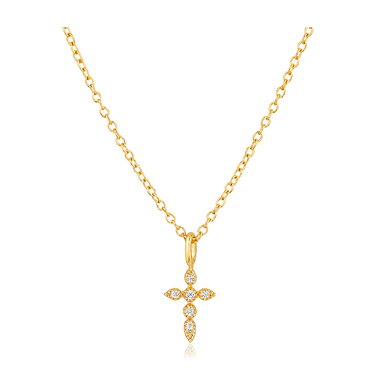 Collana Luna e Stella Oro