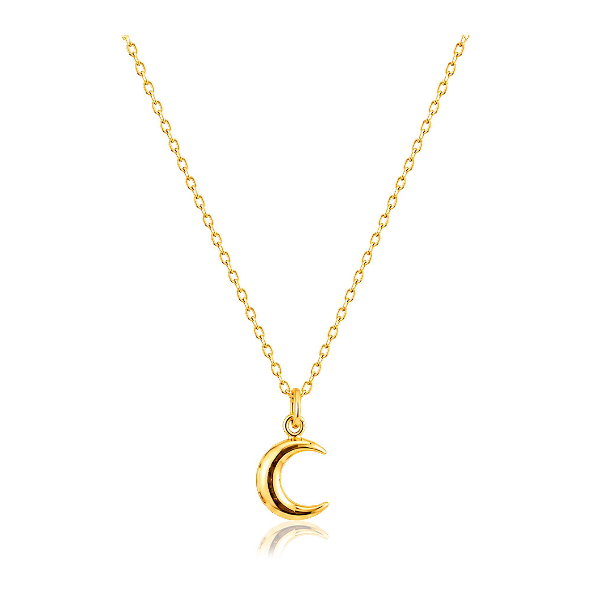 Collana 3D Mini Cuore Oro