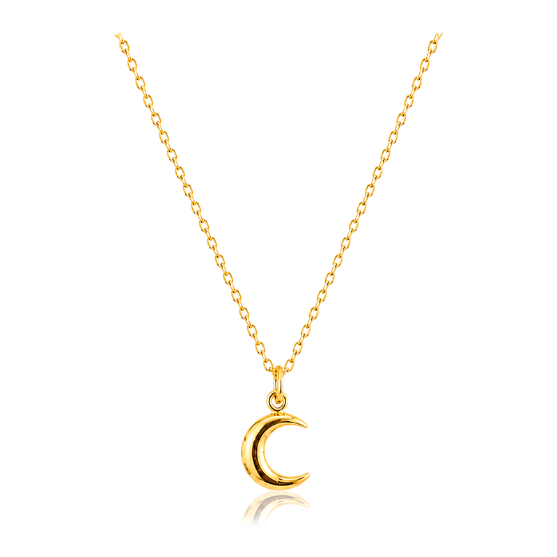 Collana 3D Mini Cuore Oro