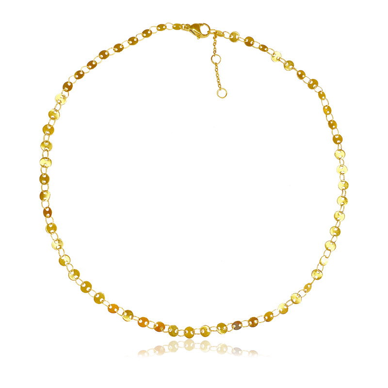 Choker Mini Monete Oro