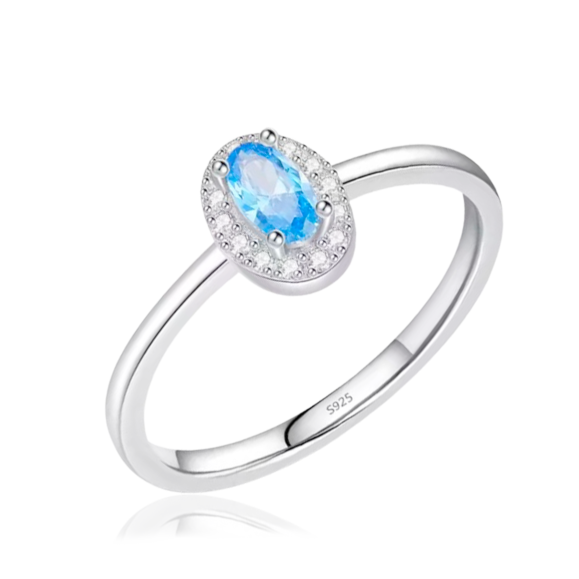 Pink Oval Ring 