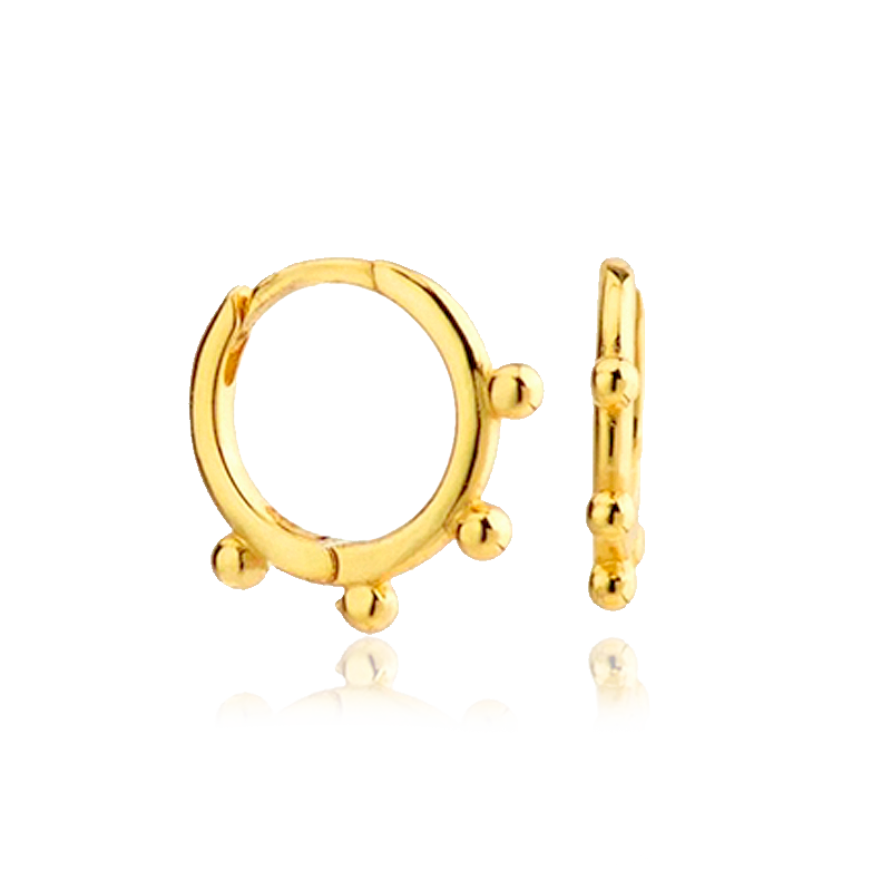 Axelia Gold Earrings