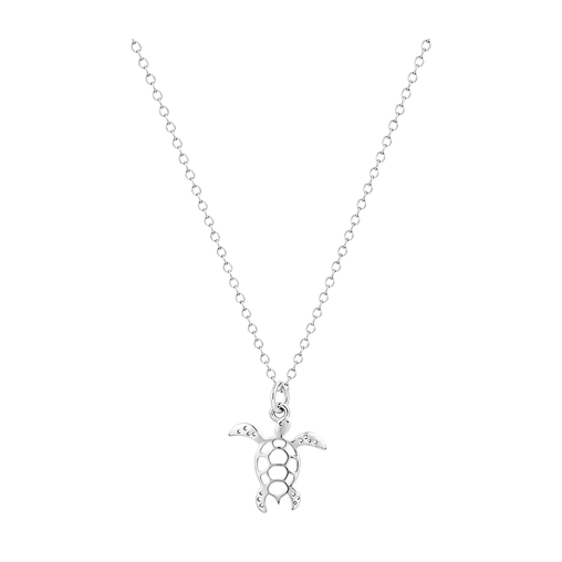 Collar Mini Tortuga Marina Plata