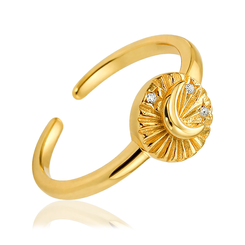 Anello Luna Oro