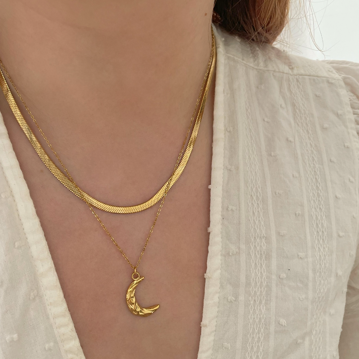 Collar Moony Oro