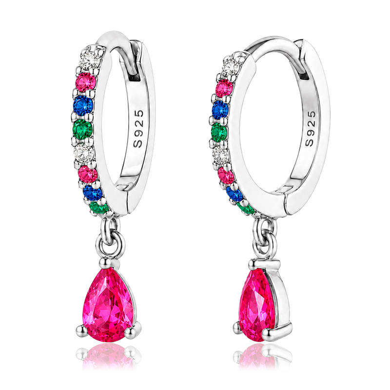 Orecchini Ayla Colorful Argento