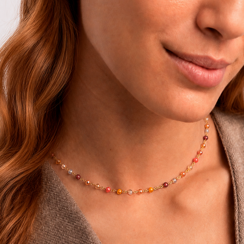 Choker Perline Mermaid Oro