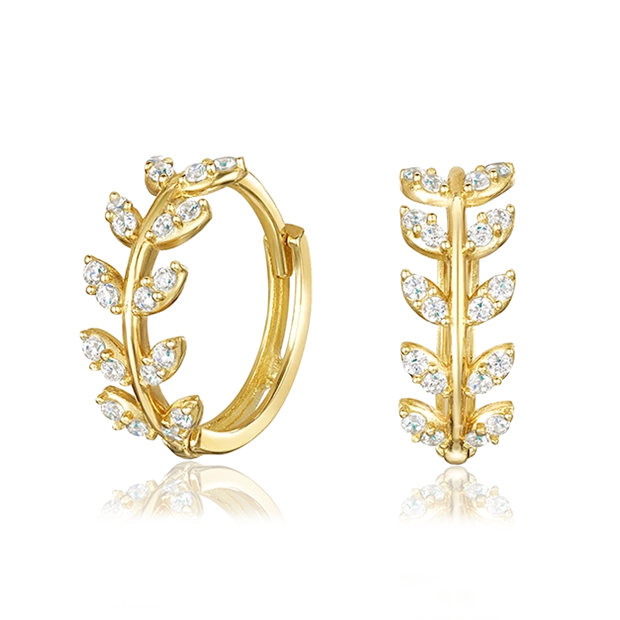 Axelia Gold Earrings