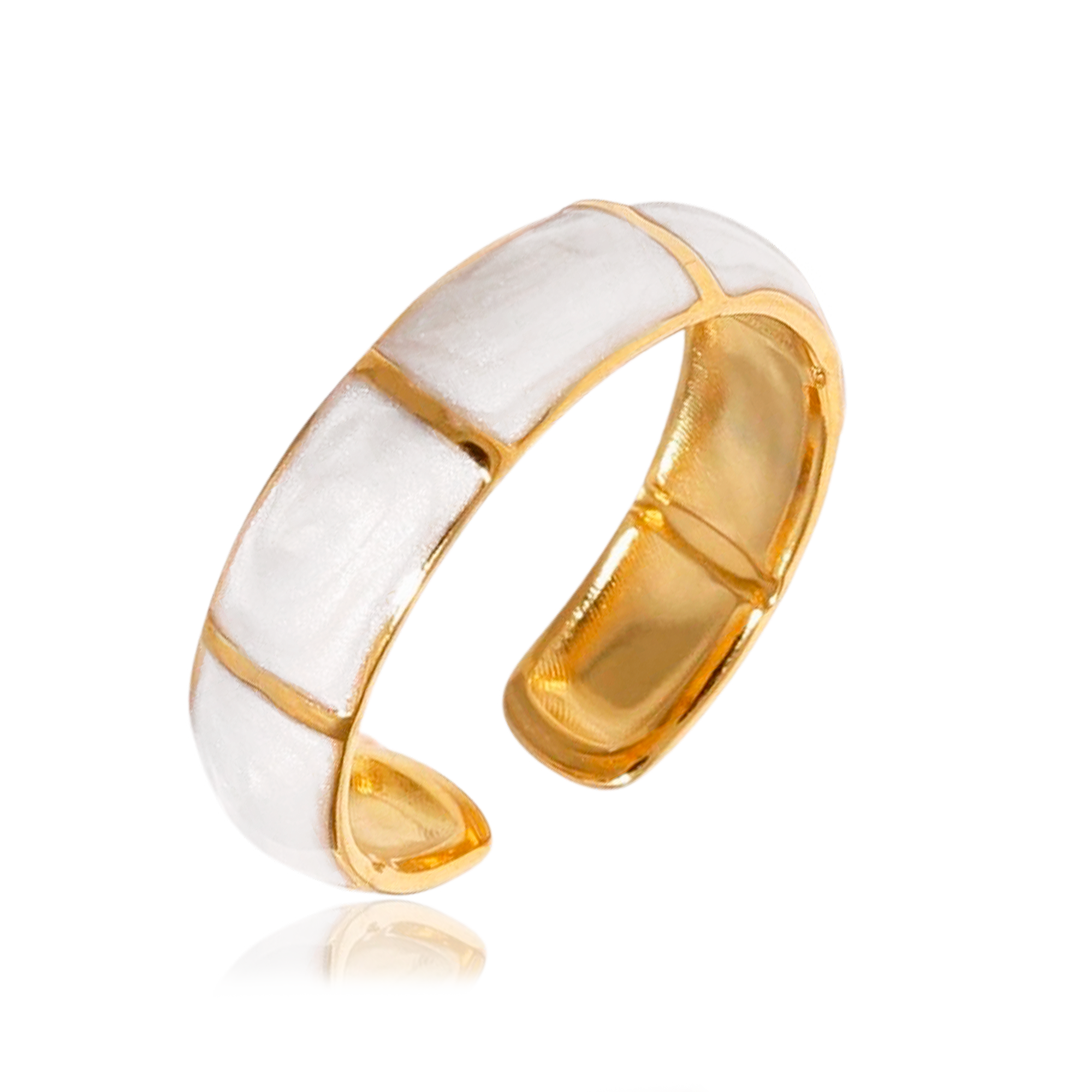 Anillo Neva Blanco Oro