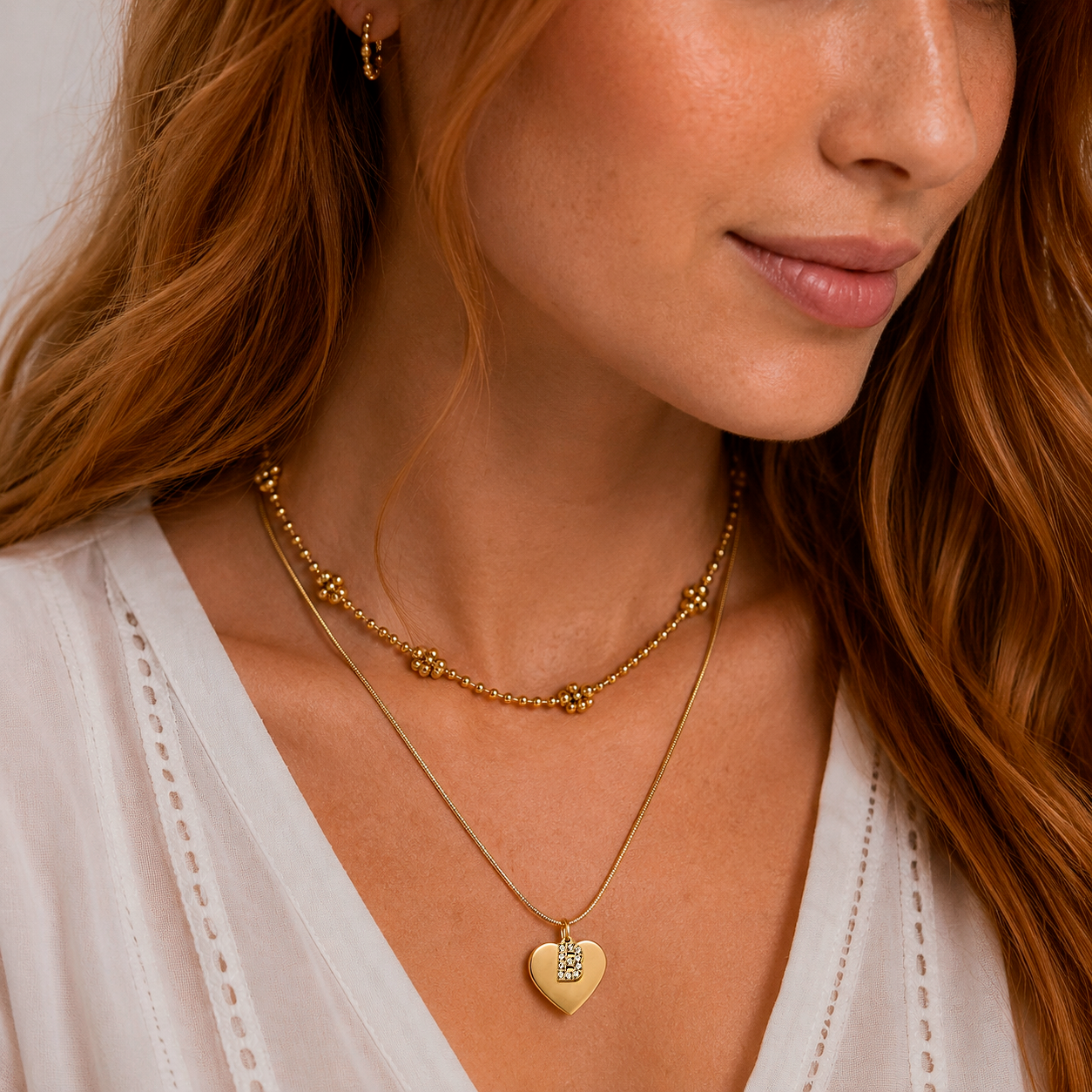 Choker Margarita Bolitas Oro
