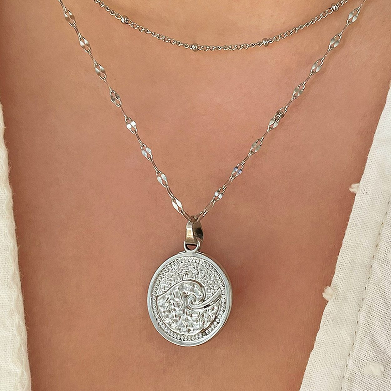 Collar Wave Plata