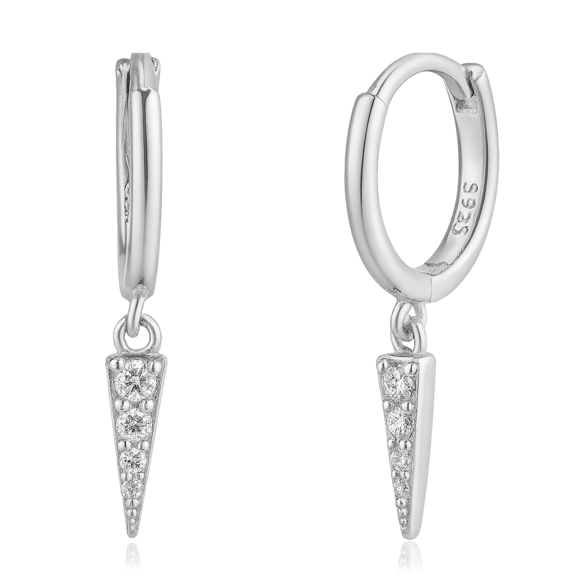 Eli Silver Hoops 