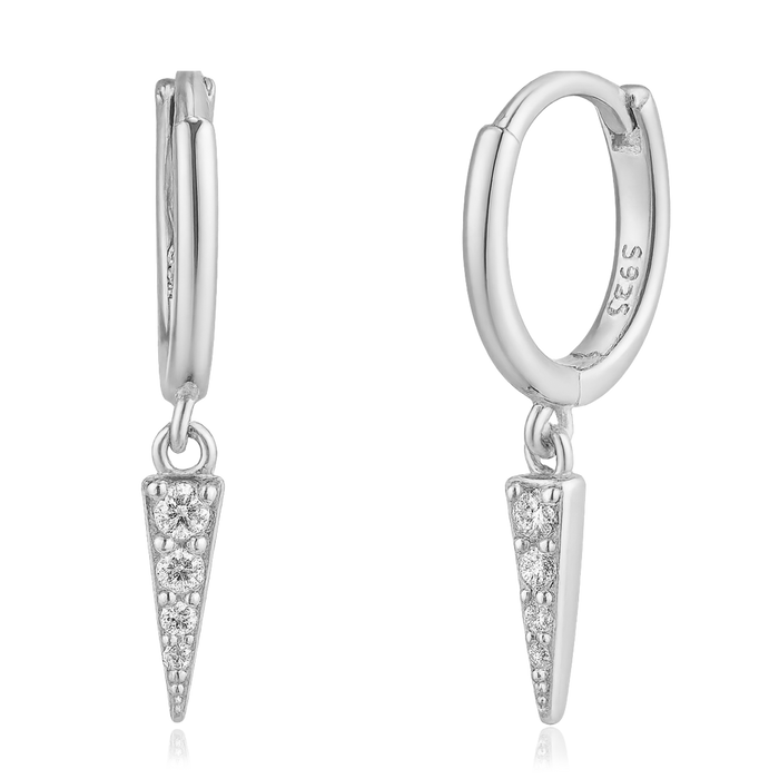Eli Silver Hoops 