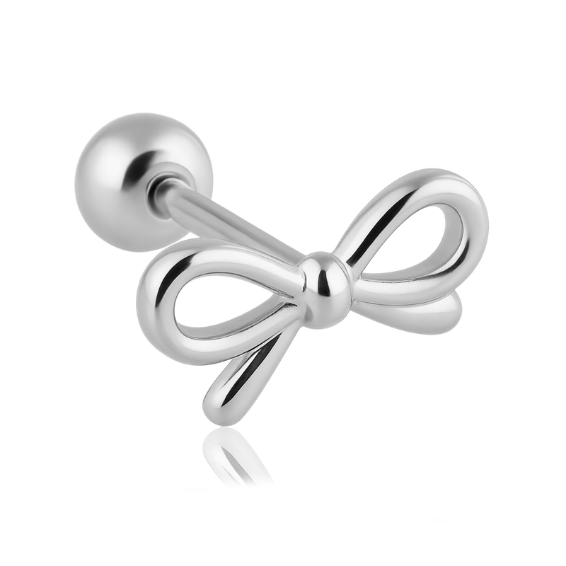 Gold Mini Moon Earring