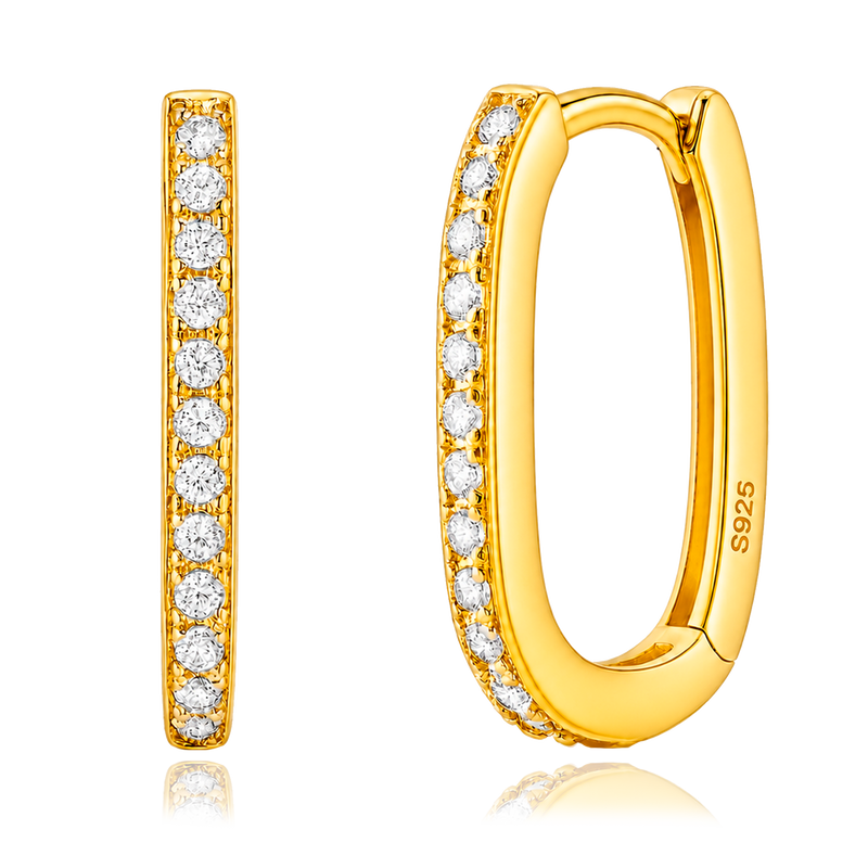 Soraya Gold Earrings 
