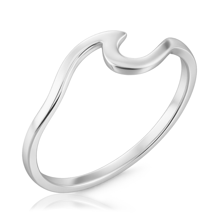 Silver Wave Ring 