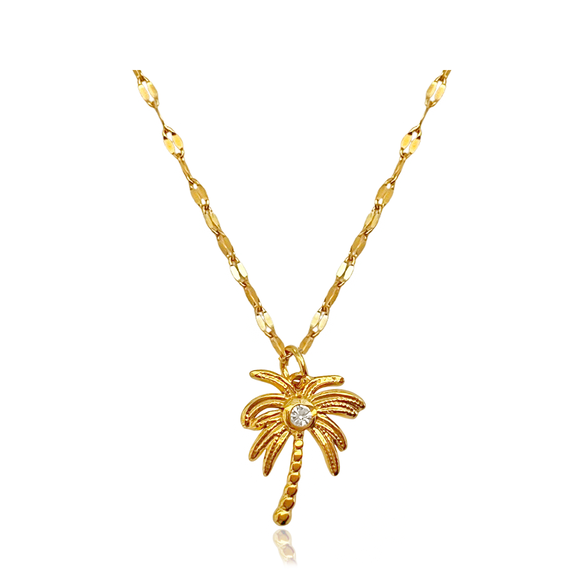 Gold Sun Necklace