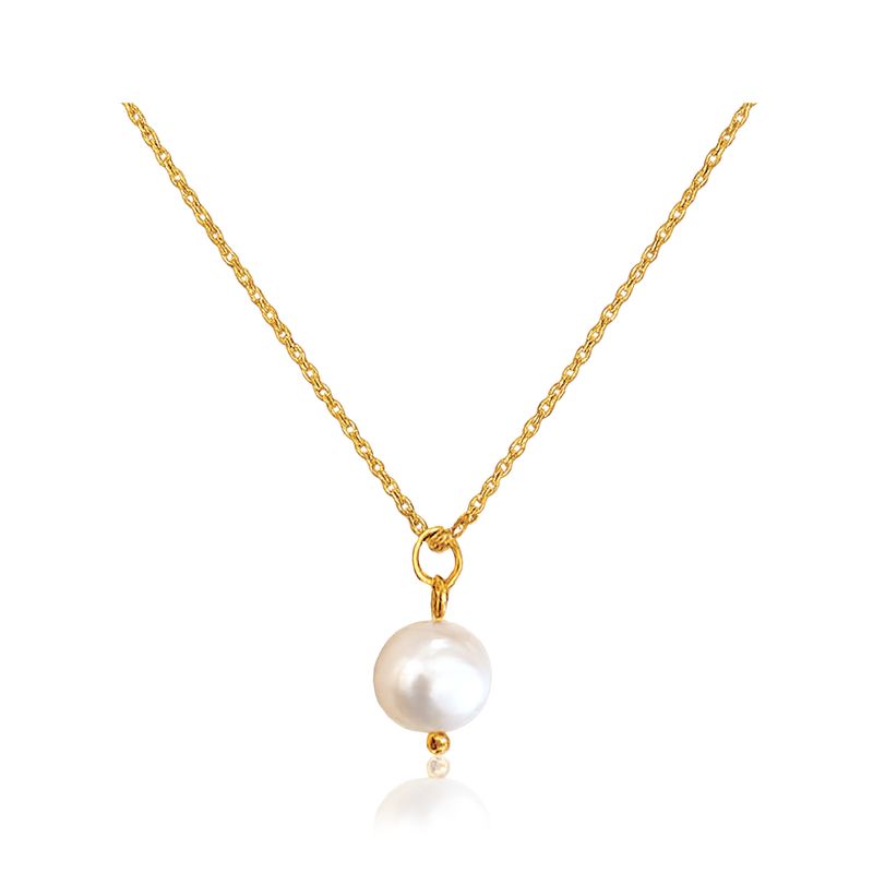 Collana Perla Naturale Oro
