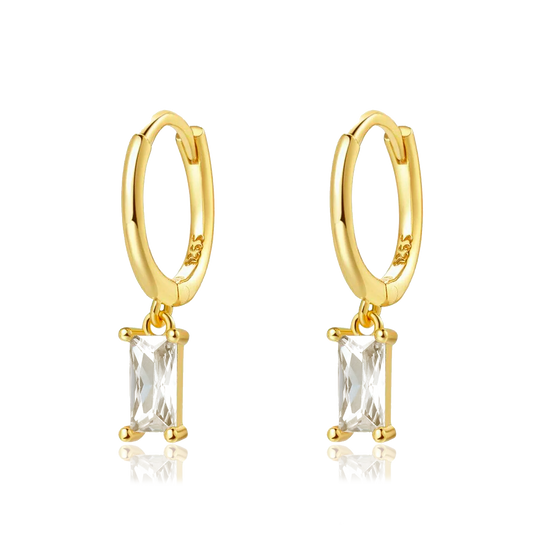 Phoebe White Earrings