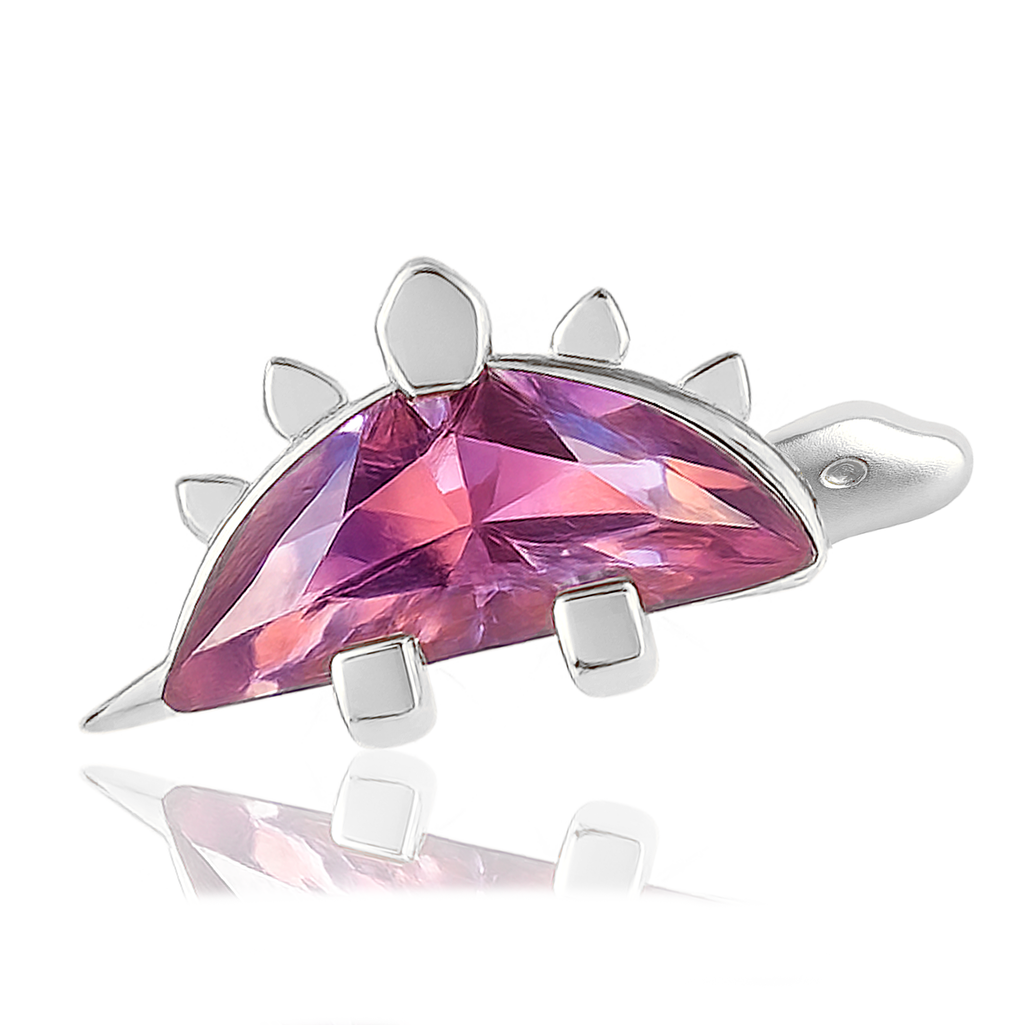 Orecchino Lilac Dino Argento