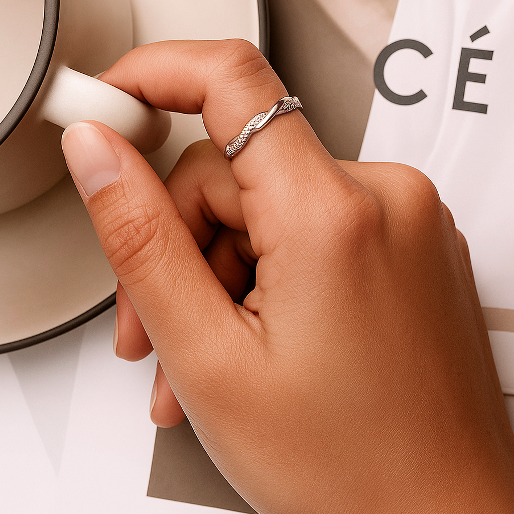Anillo Zari Plata