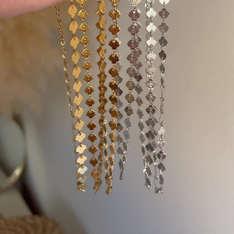 Choker Mini Shells Oro