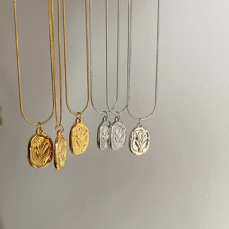 Collana Tulipano Argento