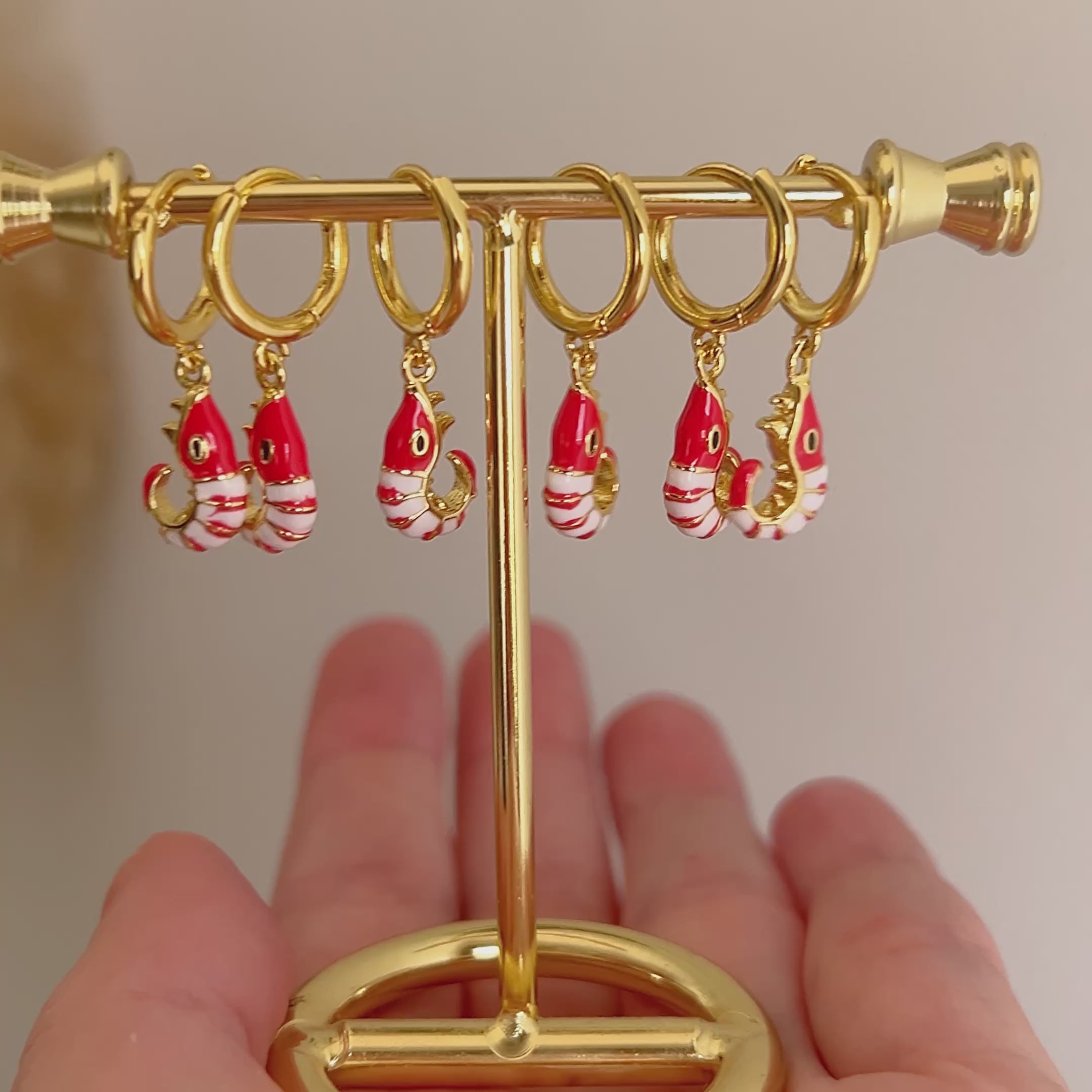 Aros Gambas Oro