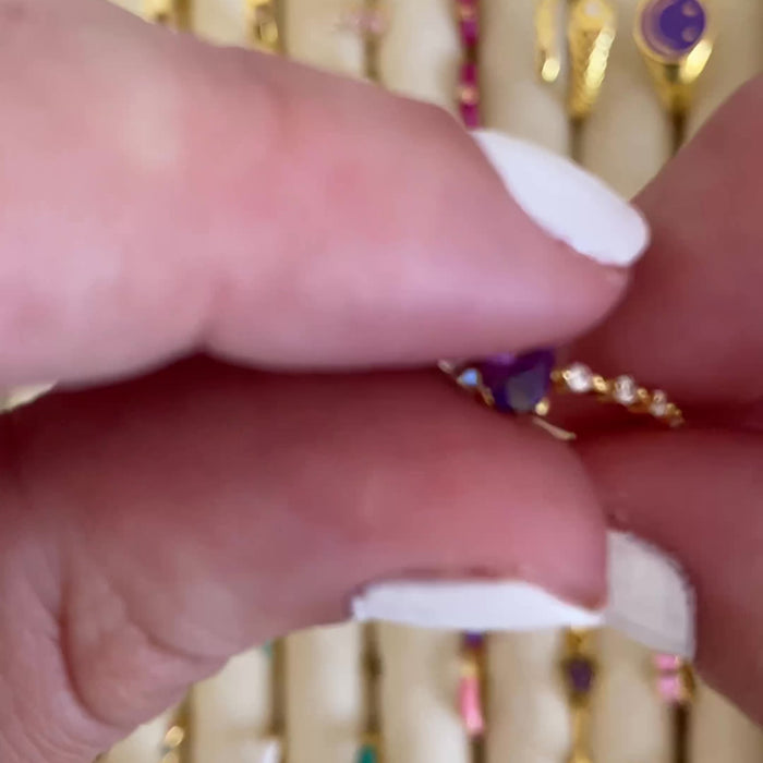 Zarina Lilac Ring