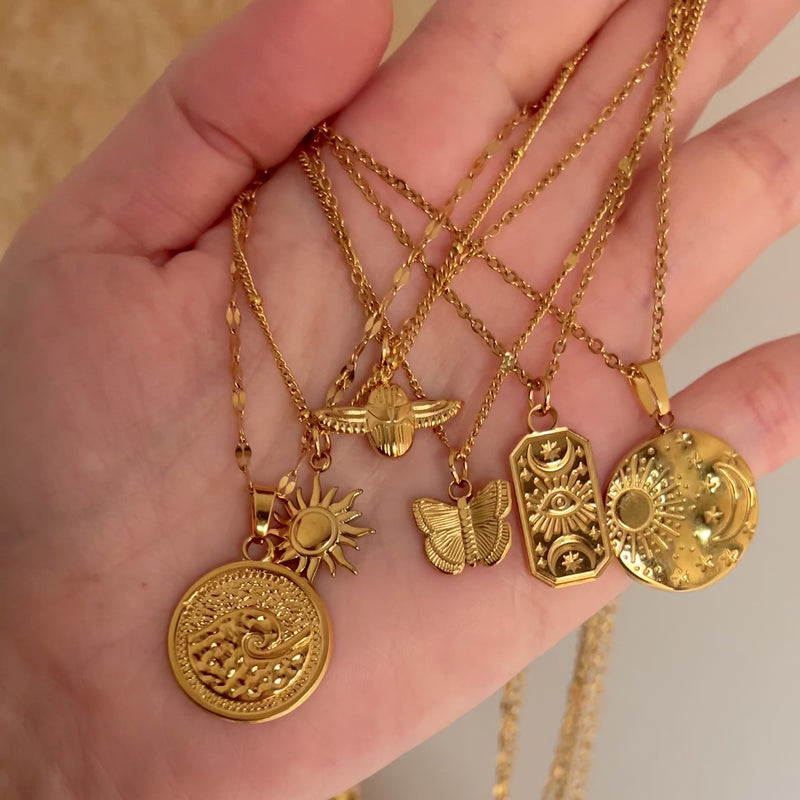 Collar Mini Khepri Oro