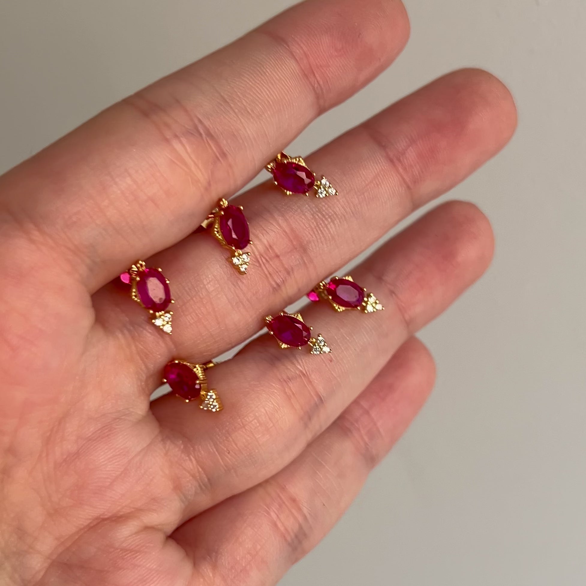 Stary Gold Earrings