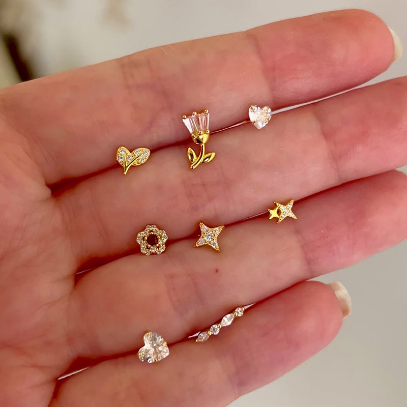 pizza earring