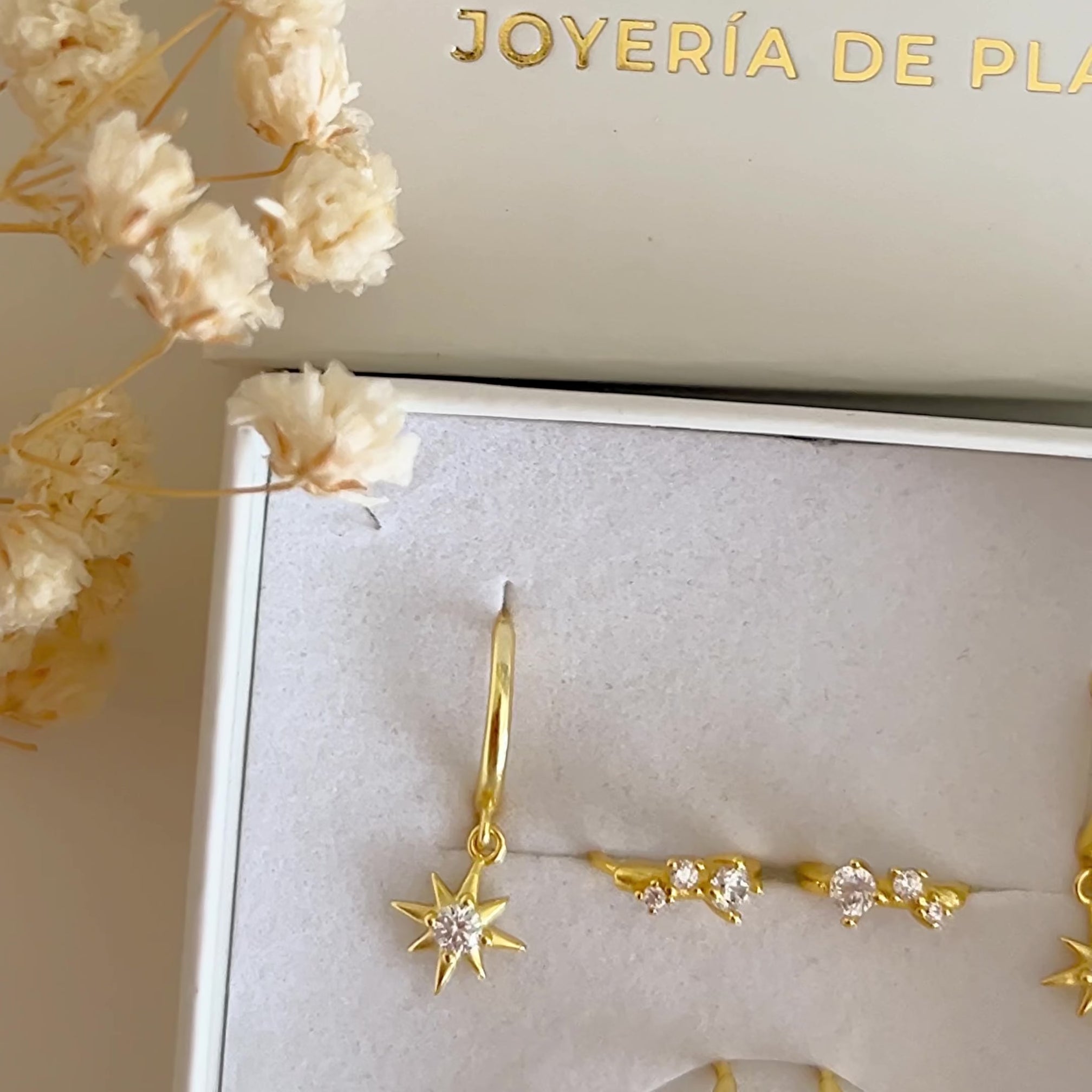 Stella Gold Earrings 