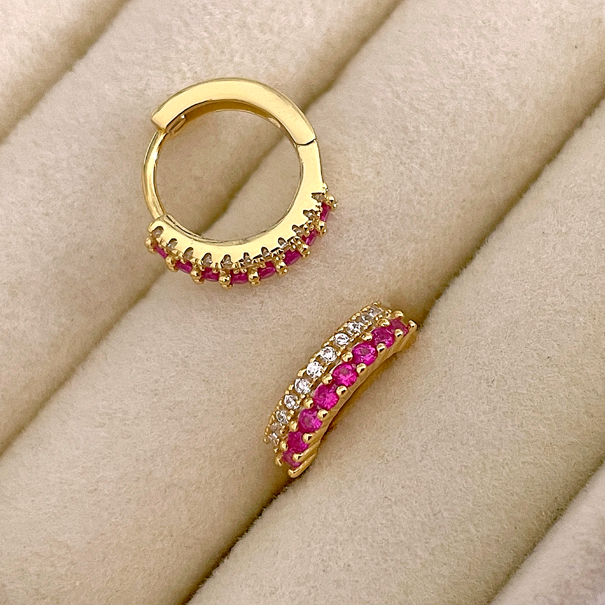 Orecchini Mava Rosa Oro