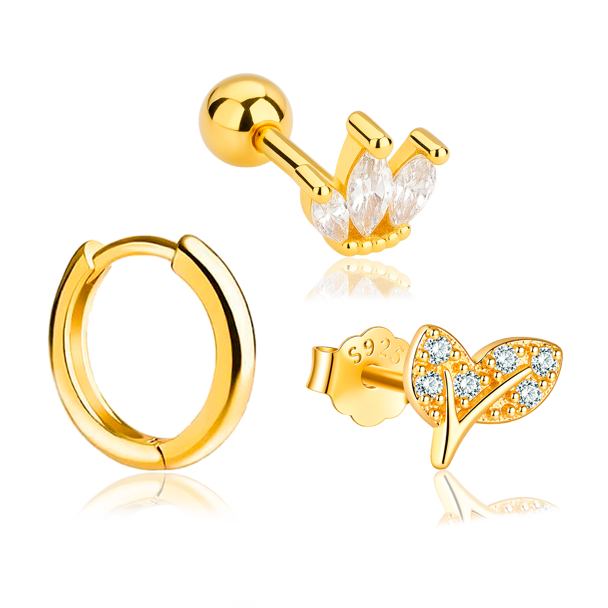 Set Shiny Nature Oro